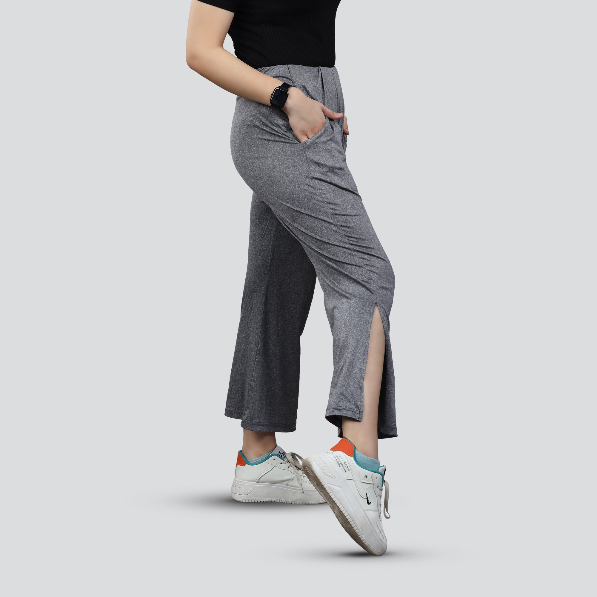Women's wide leg yoga pant, plazzo palate flared trouser