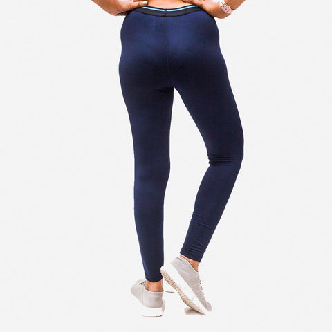 Women’s Base Layer Workout Athletic Leggings - Navy Blue